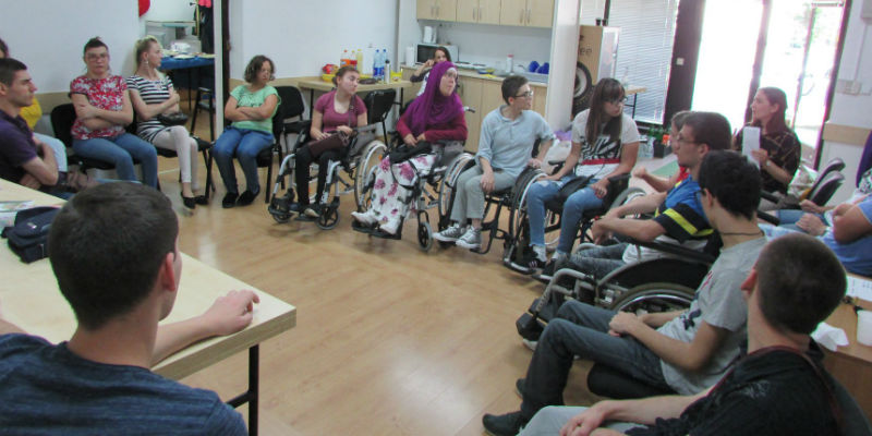 Slika. Partnerska organizacija Informativni centar za osobe sa invaliditetom „Lotos Slika. partnerska organizacija informativni centar za osobe sa invaliditetom „lotos
