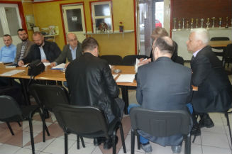 Slika. U Udruženju slijepih Kantona Sarajevo 16. marta 2018. godine održan je prvi sastanak Interresorne grupe, čiji je zadatak priprema Akcionog plana za unapređenje prava i položaja osoba sa invaliditetom u Kantonu Sarajevo 2018. - 2021.