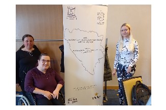Partnerske organizacije Udruženje slijepih Kantona Sarajevo i Informativni centar za osobe s invaliditetom 