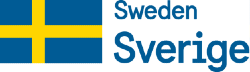 A logo with a Swedish flag representing projects financed by the Swedish International Development Cooperation Agency