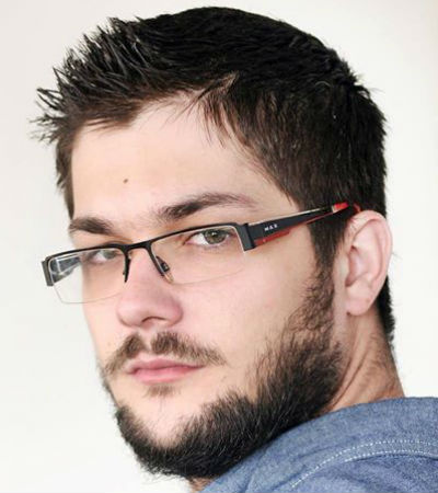 Slika Nikole Vidačkovića povodom itervjua u okviru kampanje PonosniNaSebe, 29. juni 2016.