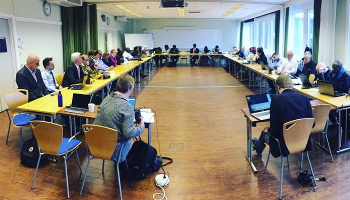 Slika sa Konferencije međunarodnog partnerstva u organizaciji Saveza slijepih Švedske – SRF, 22. oktobar 2016.