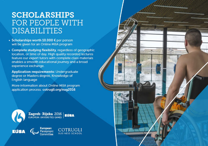 Image of poster for Online MBA FULL SCHOLARSHIP PROGRAM for DPOs Image of poster for Online MBA FULL SCHOLARSHIP PROGRAM for DPOs