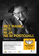 Vizual kampanje Stephen Hawking