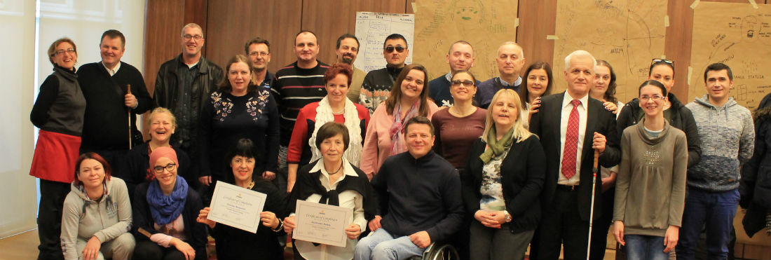 MyRight since 2011 implement the PROGRAM OF JOINT ACTIVITIES for disabled persons and their organisations, grouped into five coalitions from the Bijeljina, Doboj, Mostar, Sarajevo and Tuzla regions.