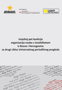 Slika naslovne stranice IzvjeA!taja za drugi ciklus Univerzalnog periodi?nog pregleda