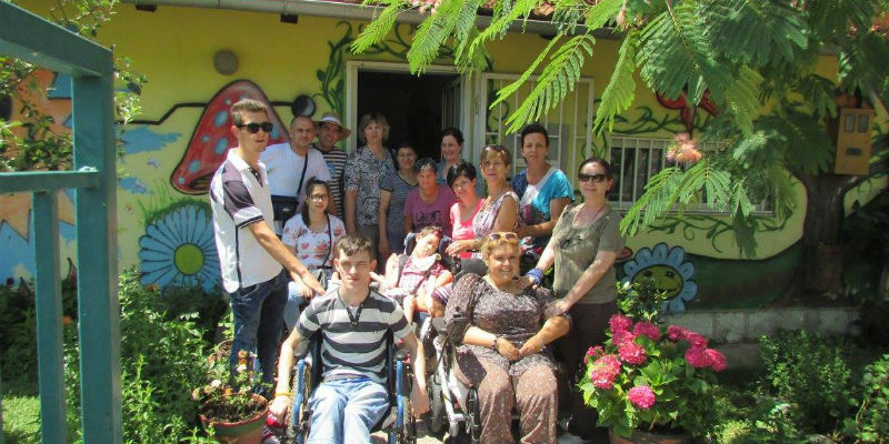 Slika 2 posjeta maladih OSI udruženjima u Mostaru, u organizaciji IC Lotos Tuzla