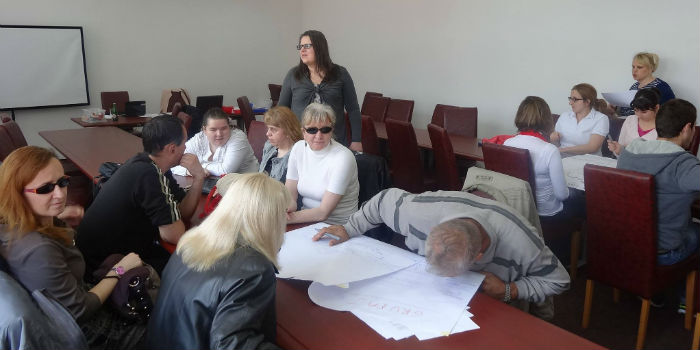 Slika 1, učesnici na treningu pisanje prijedlog projekta, 21. i 22. maj 2016.