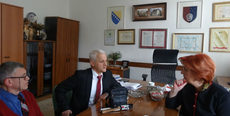 Slika sa sastanka predstavnika KOO KS, sa ministricom zdravstava KS, 28. februar 2017.