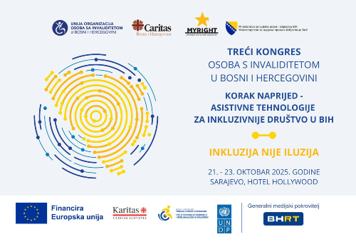 Na slici je logo kongresa, sa nazivom, sloganom datumom i mjestom održavanja, te su na njemu loga organizatora i donatora